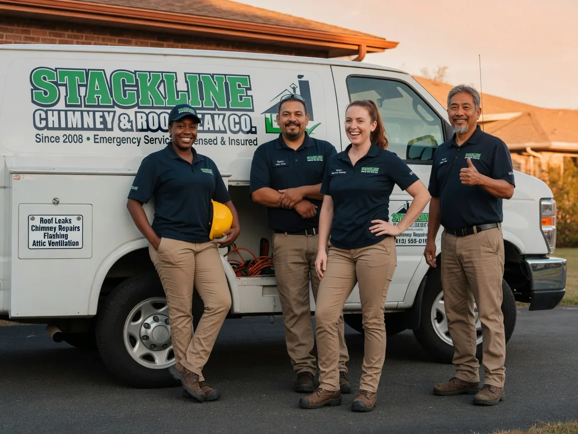 Chimney flashing repair company in Johnston City, IL